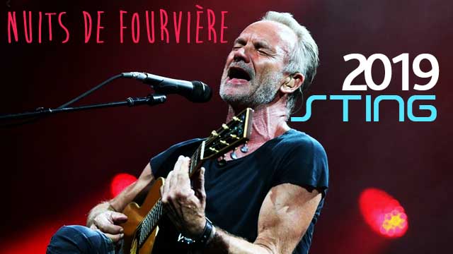 Sting - Roxanne au Nuits de Fourvière 2019