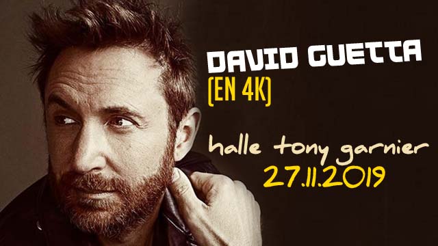 David Guetta Intro @ Halle Tony Garnier 2019 [4K]