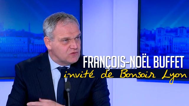 8 Janvier 2020 : Élections métropolitaines: François-Noël Buffet, candidat Les Républicains, invité de Bonsoir Lyon