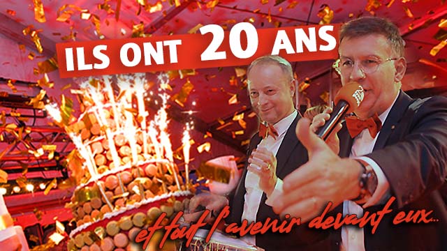 Ils ont 20 ans....et tout l'avenir devant eux ! Revivez la soirée des 20 ans de Lyon People le 13 Février 2020 à l'Ouest...